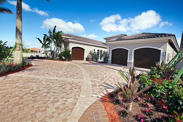 Permeable Paver Driveway in Lake Royale, NC